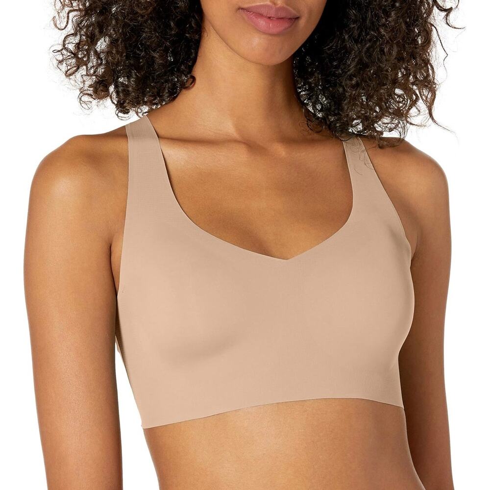 Set of 2 Bali Comfort Women’s Full coverage Wire free Beige/Black Size 3XL/ 46C